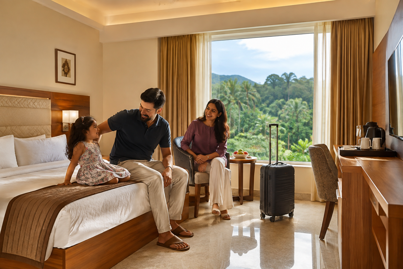 Family Stay room at VMJ Lodge A/C